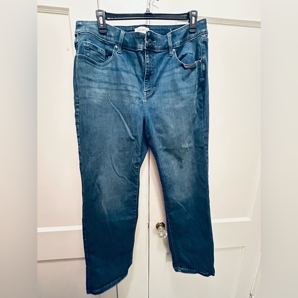 Lane Bryant Dark Blue Denim Pants